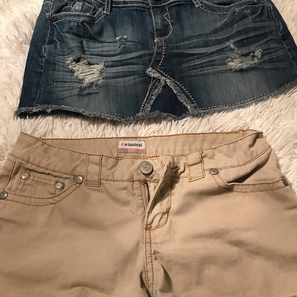 1 skirt 1 shorts